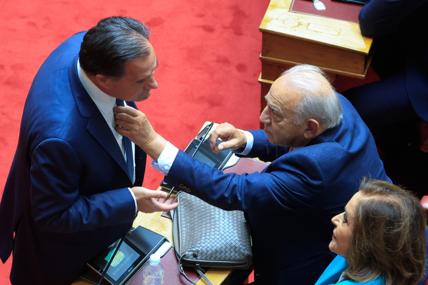 Πηγαδάκια, χαμόγελα, τραυματίες και νυσταγμένοι στη δεύτερη ψηφοφορία για ΠτΔ - Δείτε φωτογραφίες