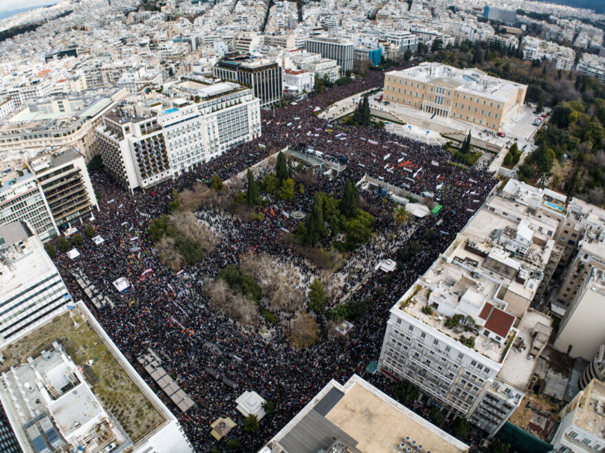 Όσα έγιναν χθες στις μεγαλειώδεις συγκεντρώσεις για τα Τέμπη