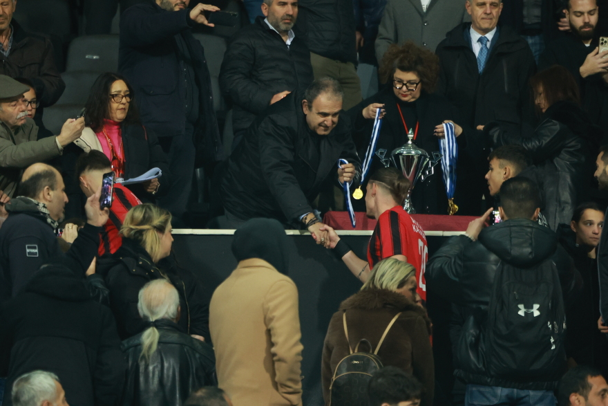 Ο Απόλλων Καλαμαριάς κατέκτησε για πρώτη φορά στην ιστορία του το Κύπελλο ΕΠΣ Μακεδονίας - Δείτε φωτογραφίες και βίντεο