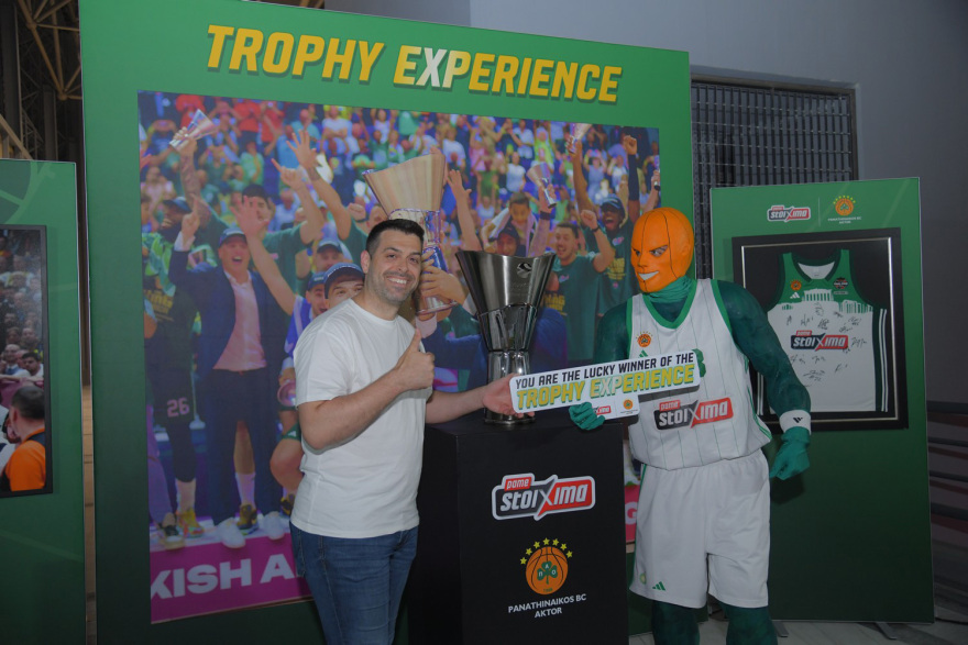 Μοναδική εμπειρία για τους φιλάθλους του Παναθηναϊκού AKTOR με το 7ο Ευρωπαϊκό Τρόπαιο στο ΟΑΚΑ