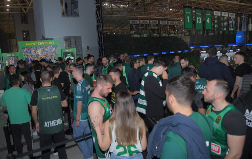 Μοναδική εμπειρία για τους φιλάθλους του Παναθηναϊκού AKTOR με το 7ο Ευρωπαϊκό Τρόπαιο στο ΟΑΚΑ