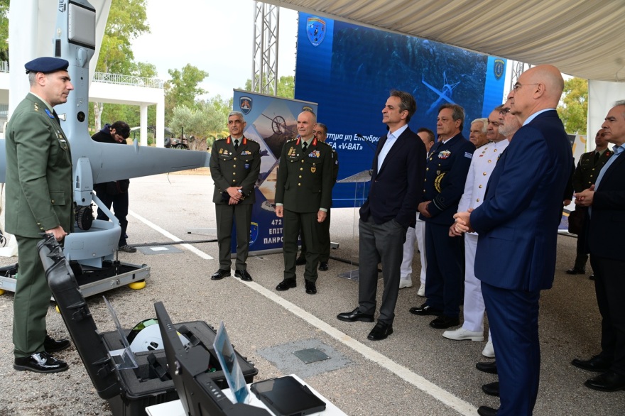 Δύο αναβαθμισμένα drones η νέα δωρεά Αθαν. Λασκαρίδη για το Αιγαίο - Μητσοτάκης: Η Ελλάδα χρειάζεται τους μεγάλους δωρητές, δείτε φωτογραφίες