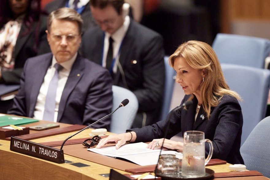 Ιστορική ομιλία της Προέδρου της Ένωσης Ελλήνων Εφοπλιστών, Μελίνας Τραυλού, για τη θαλάσσια ασφάλεια, στα Ηνωμένα Έθνη