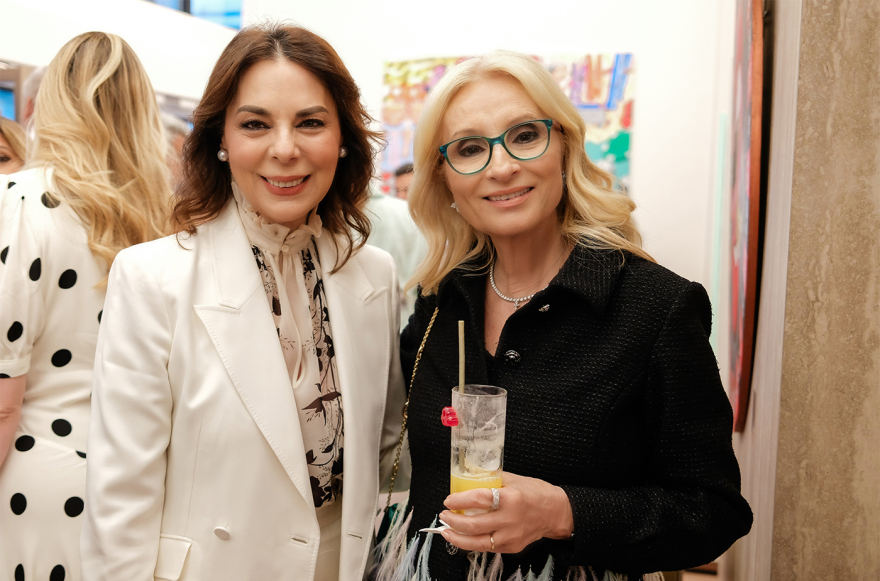 Η Τέχνη ένωσε την κοσμική Αθήνα στα εγκαίνια της έκθεσης της Σαλώμης Οικονομίδη «Life is a Game» 
