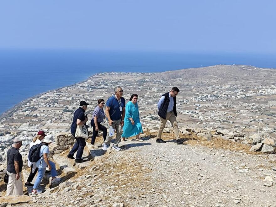Σαντορίνη: Αυτά είναι τα έργα που εκτελούνται στους αρχαιολογικούς χώρους της Αρχαίας Θήρας και του Ακρωτηρίου