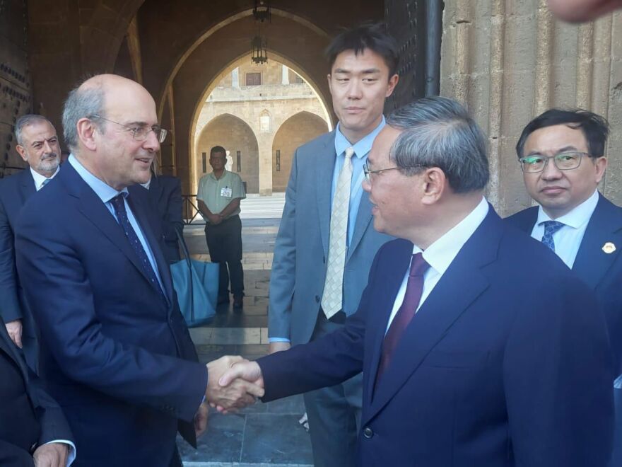 Hatzidakis meeting with the Prime Minister of China - discussed tourism, Greek exports and the strengthening of cultural exchanges