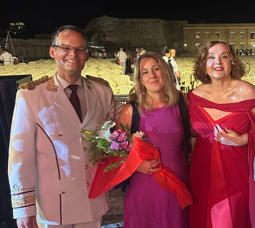 Gala Όπερας στο Παλαιό Φρούριο στην πόλη της Κέρκυρας με την Φιλαρμονική
