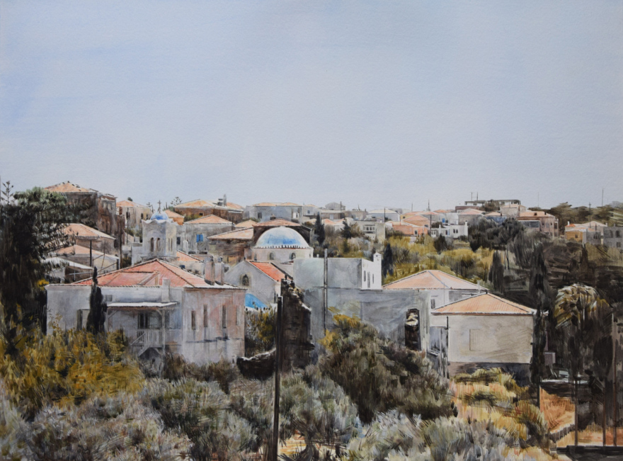 «Βλέμμα στην Άνδρο» η έκθεση ζωγραφικής του Γ. Παπασάικα
