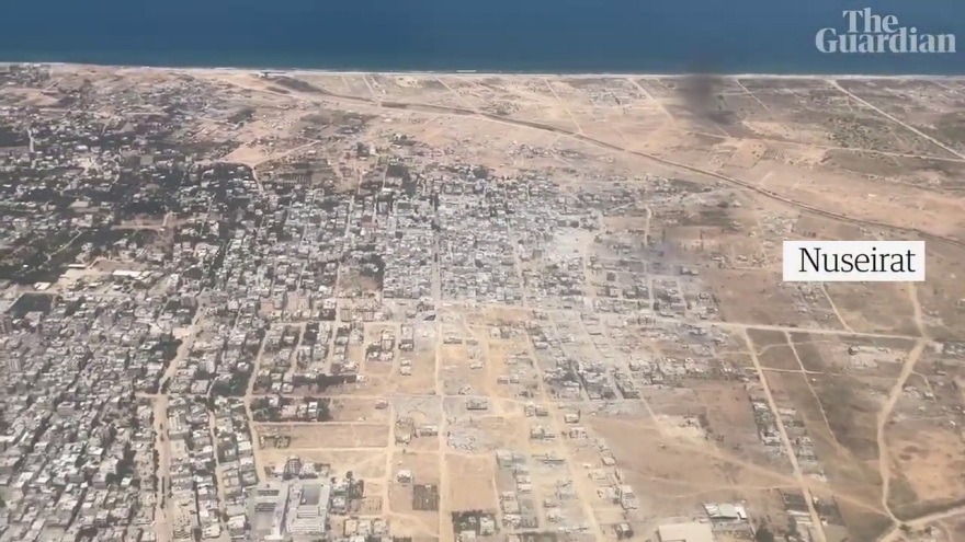 Guardian: Σε απέραντο «νεκροταφείο» έχει μετατραπεί η Γάζα - Πώς φαίνεται ο παλαιστινιακός θύλακας από ψηλά, δείτε βίντεο