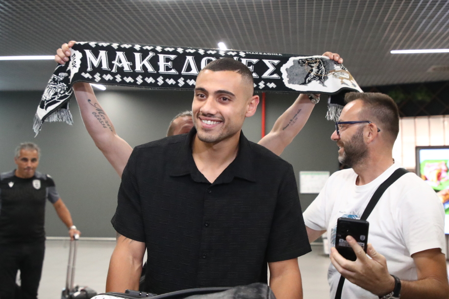«Πάτησε» Θεσσαλονίκη ο Γιακουμάκης για να υπογράψει στον ΠΑΟΚ - Δείτε βίντεο, φωτογραφίες 