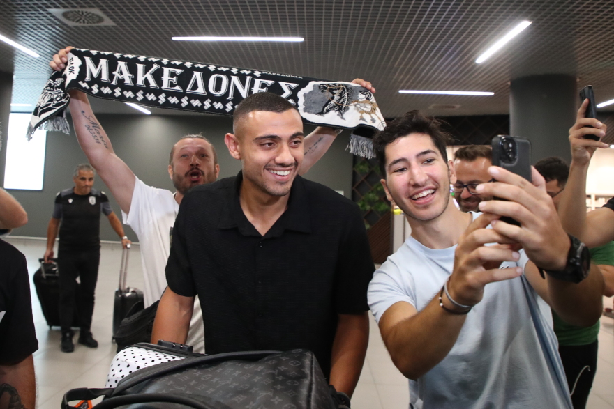 «Πάτησε» Θεσσαλονίκη ο Γιακουμάκης για να υπογράψει στον ΠΑΟΚ - Δείτε βίντεο, φωτογραφίες 