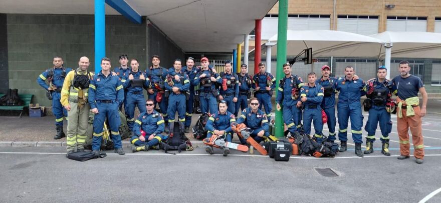 Οι Έλληνες δασοκομάντος στη μάχη με τις μεγάλες πυρκαγιές στην Ισπανία - Δείτε φωτογραφίες