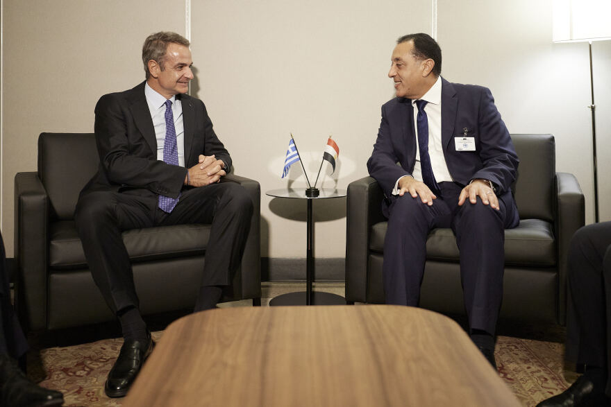 Συνάντηση Μητσοτάκη με τον πρόεδρο του Αζερμπαϊτζάν Αλίεφ: Στο επίκεντρο η ενίσχυση της ενεργειακής συνεργασίας των δύο χωρών - Βίντεο