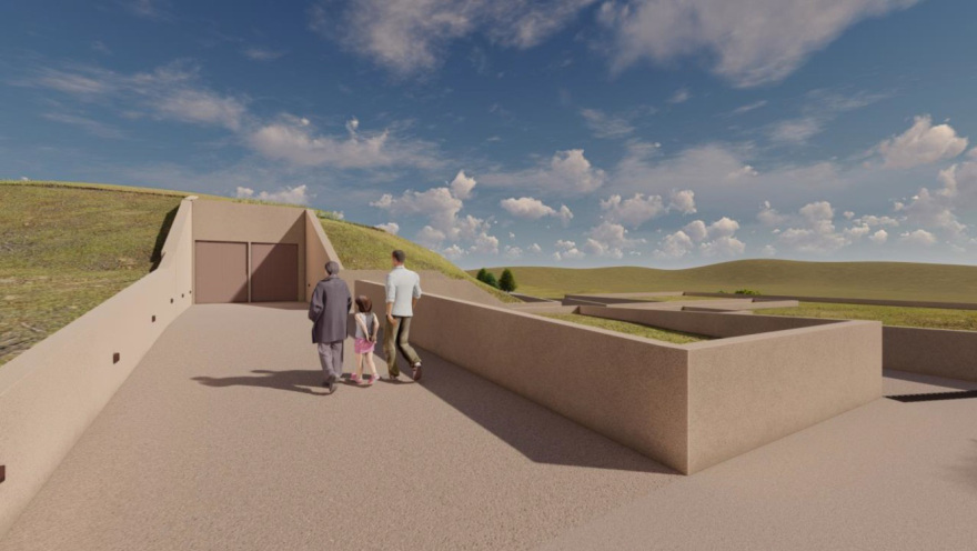 Μόνιμη αρχαιολογική έκθεση στον ταφικό τύμβο της Μικρής Δοξιπάρας-Ζώνης, στην Ορεστιάδα