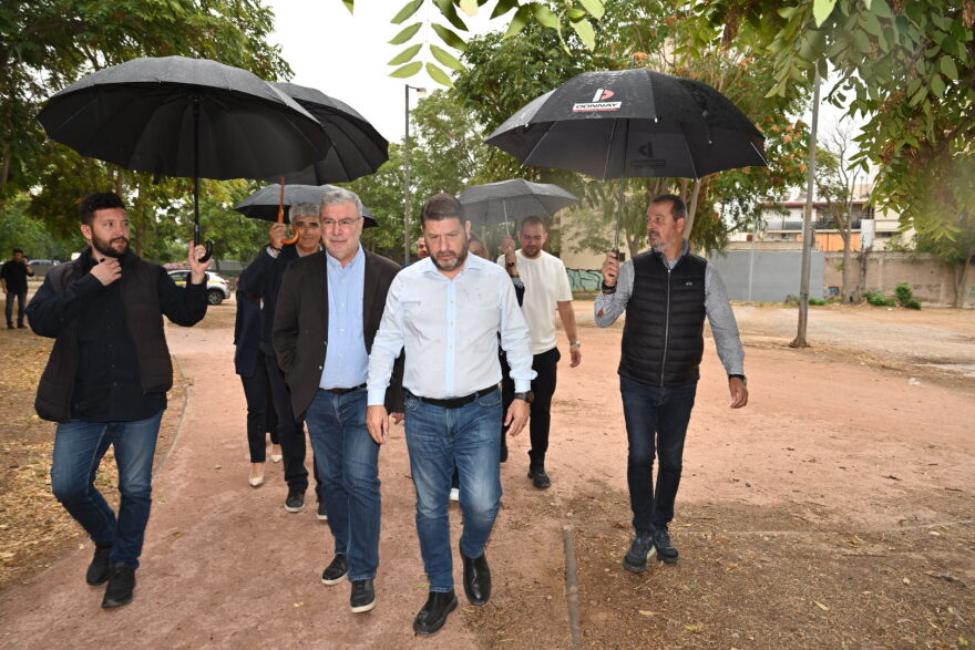 Χαρδαλιάς: Αυτοψία στα έργα του Ιλισού, Πάρκου Ενόπλων Δυνάμεων και κοινωνικών δομών στον δήμο Μοσχάτου - Ταύρου