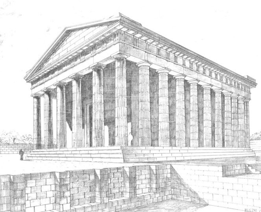 Αποκατάσταση του Ιερού του Πύθιου Απόλλωνος, στην αρχαία ακρόπολη της Ρόδου - Δείτε φωτογραφίες