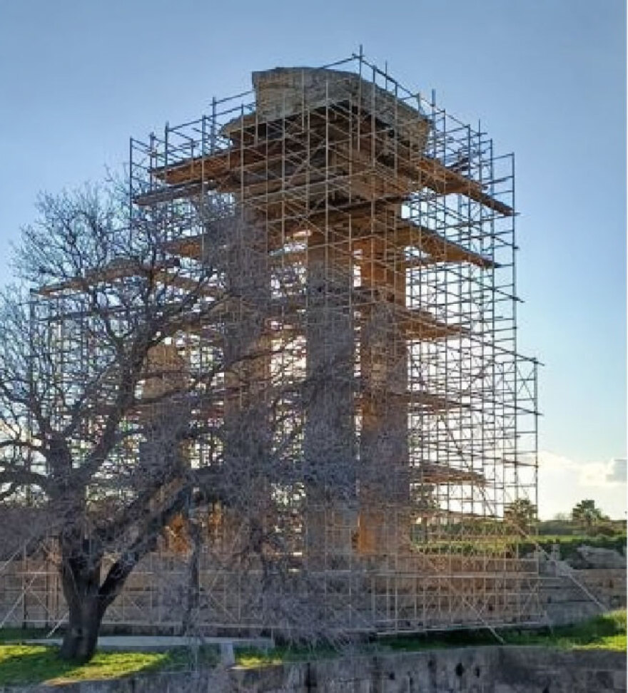 Αποκατάσταση του Ιερού του Πύθιου Απόλλωνος, στην αρχαία ακρόπολη της Ρόδου - Δείτε φωτογραφίες