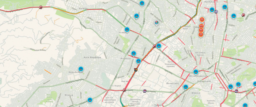 Πώς... δουλεύουν τα apps που  «καρφώνουν» κάμερες και μπλόκα της Τροχαίας