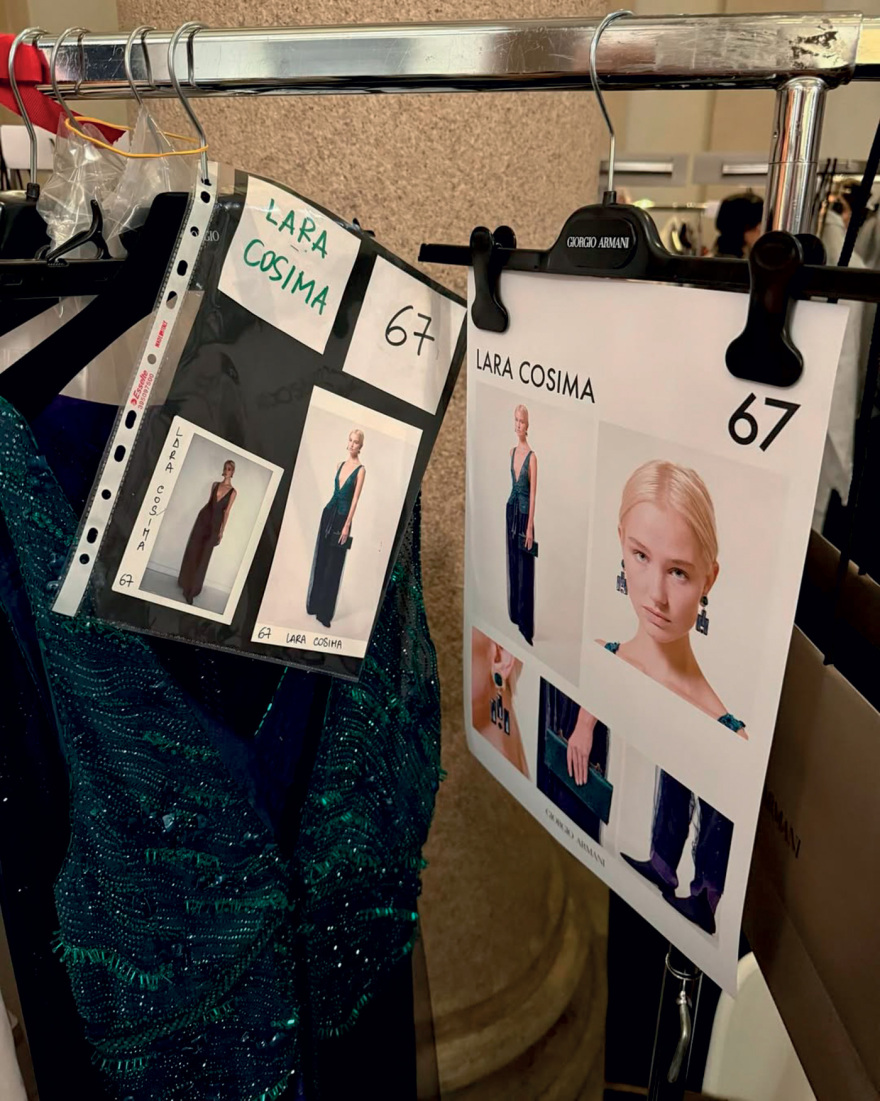 Λάρα Κοσίμα, η κοντέσα που έγινε η τελευταία μούσα του Αρμάνι