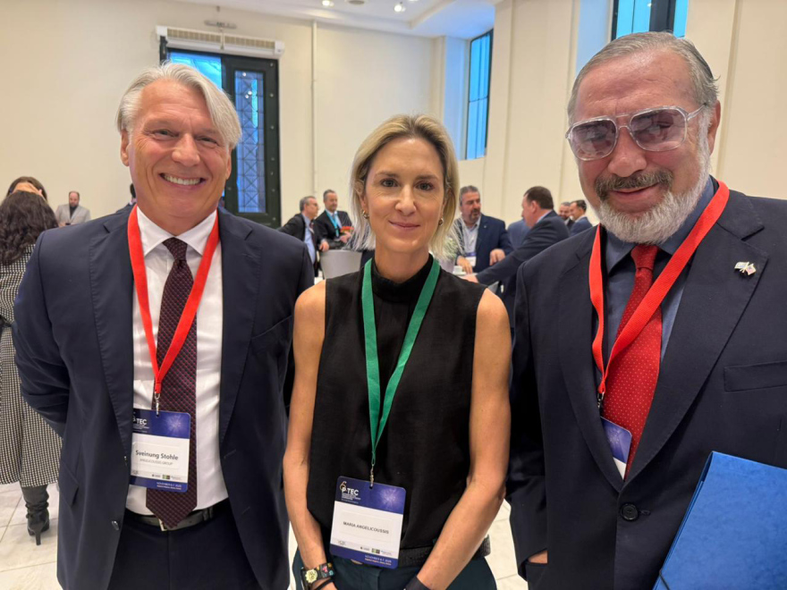 Ζάππειο: Συνάντηση επτά κορυφαίων Ελλήνων εφοπλιστών με τον Αμερικανό υπουργό εσωτερικών Νταγκ Μπέργκμαν
