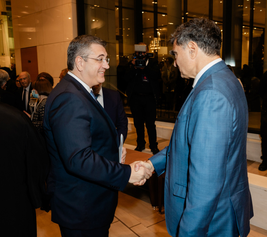 Οι φωτογραφίες από την εκδήλωση μνήμης και τιμής στον Βαρδή Ι. Βαρδινογιάννη στο Μέγαρο Μουσικής - Ποιοι έδωσαν το «παρών»