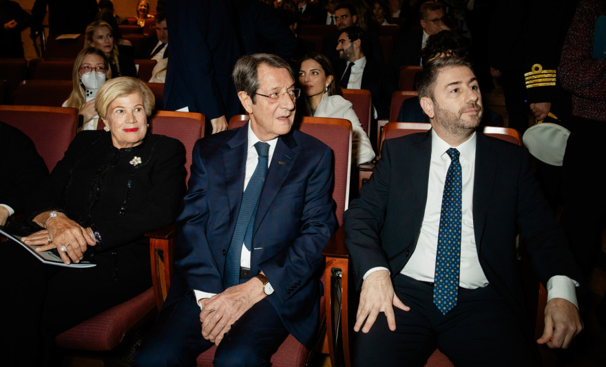 Οι φωτογραφίες από την εκδήλωση μνήμης και τιμής στον Βαρδή Ι. Βαρδινογιάννη στο Μέγαρο Μουσικής - Ποιοι έδωσαν το «παρών»