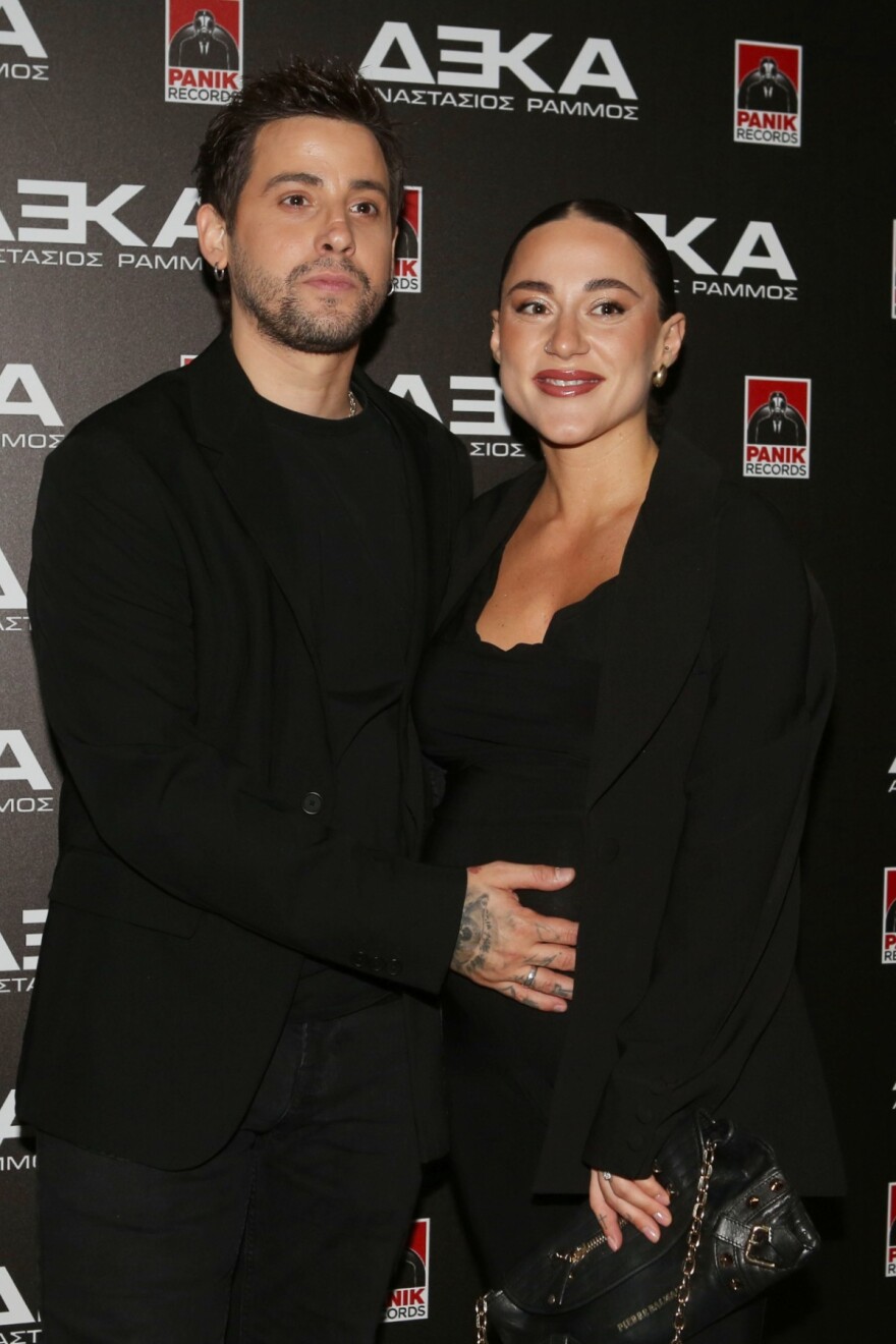 Αναστάσιος Ράμμος: Η πρώτη δημόσια εμφάνιση με την εγκυμονούσα σύντροφό του