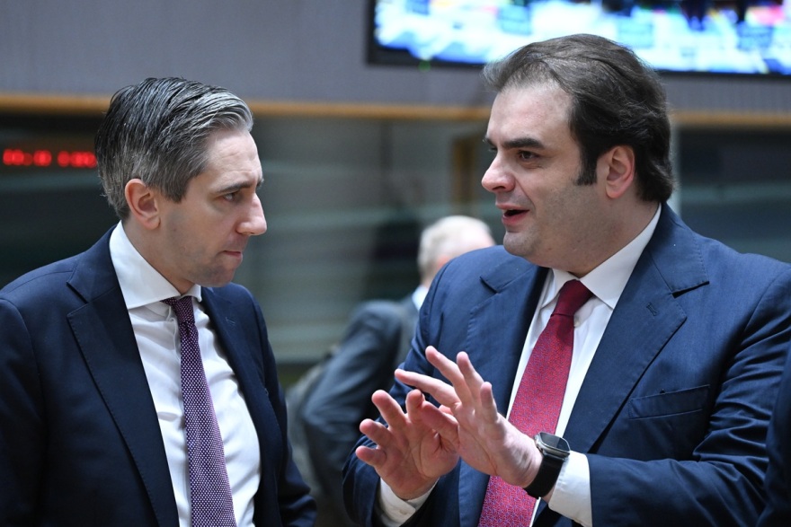 Συγχαρητήρια στον Πιερρακάκη από συναδέλφους του στο Ecofin - Φωτογραφίες από τη συνεδρίαση