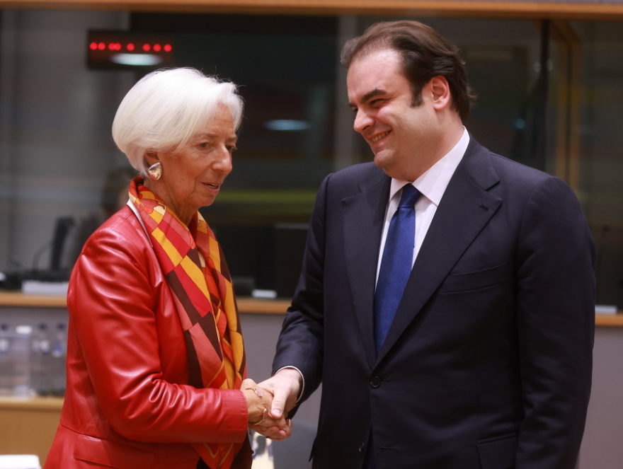 Συγχαρητήρια στον Πιερρακάκη από τους συναδέλφους του στο Ecofin - Φωτογραφίες από τη συνεδρίαση