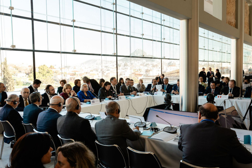 Μενδώνη στο 9ο Φόρουμ Αρχαίων Πολιτισμών: Η προστασία της πολιτιστικής κληρονομιάς είναι ζήτημα πολιτικής βούλησης και δράσης