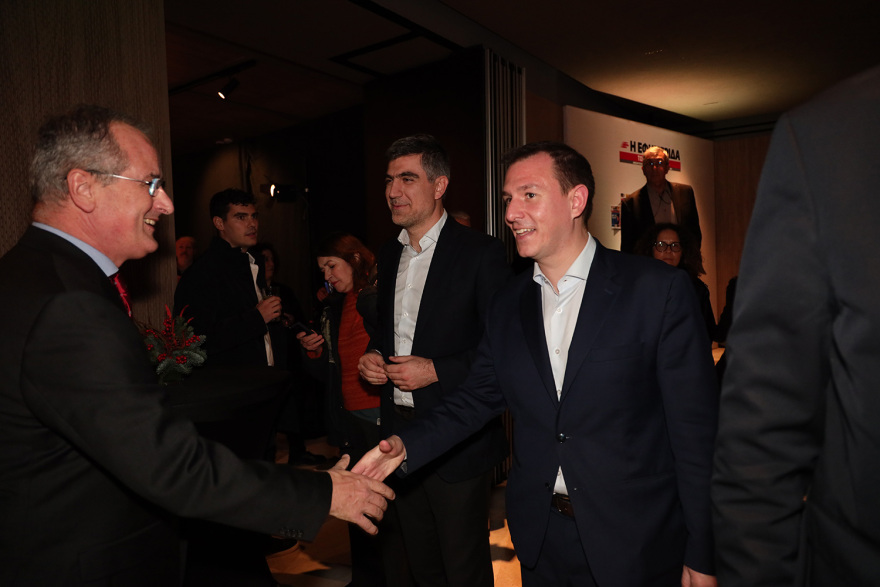 Δεξίωση στο Ζάππειο για τα 13 χρόνια της ΕΦΣΥΝ, ποιοι έδωσαν το «παρών» - Δείτε βίντεο και φωτογραφίες