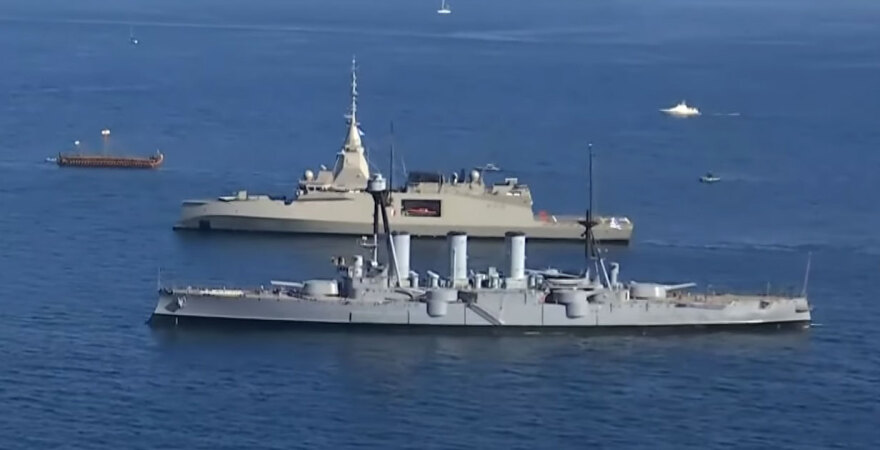 Το Πολεμικό Ναυτικό υποδέχθηκε τη φρεγάτα «Κίμων» - Μητσοτάκης: Χρέος μου να παραδώσω μία πατρίδα ασφαλέστερη απ’ ό,τι την παρέλαβα