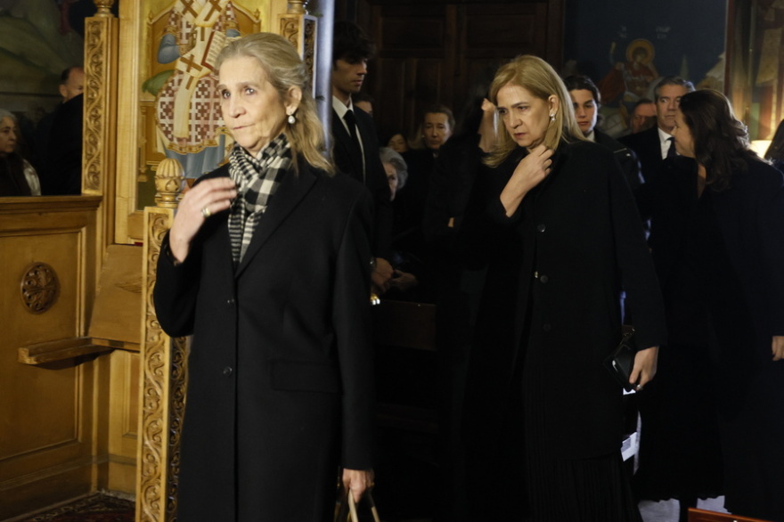 Σύσσωμη η ισπανική βασιλική οικογένεια αποχαιρέτησε στη Μαδρίτη την πριγκίπισσα Ειρήνη, δείτε βίντεο και φωτογραφίες