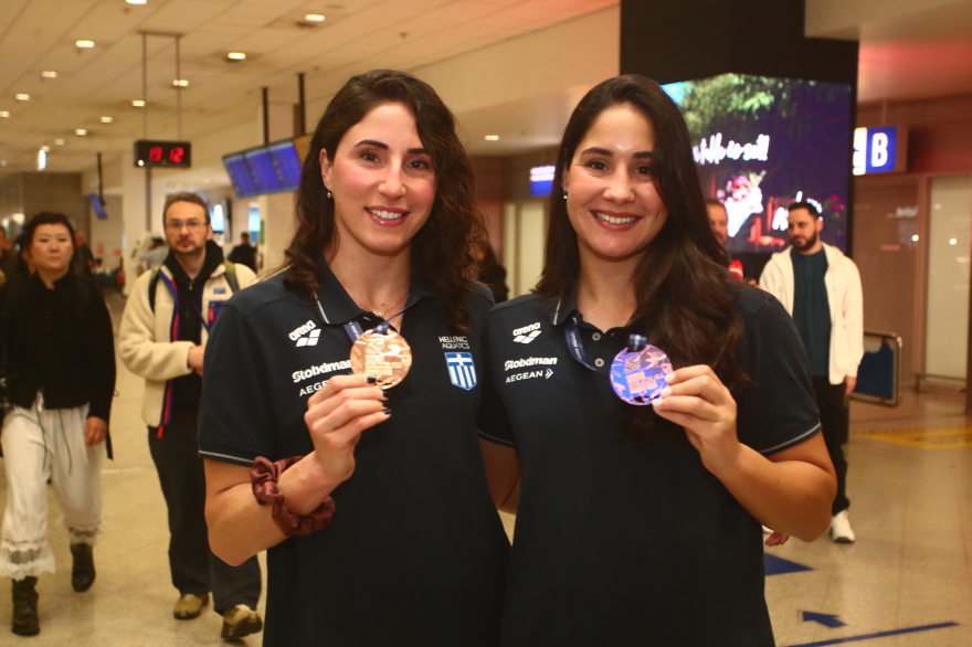 Επέστρεψαν με το χάλκινο μετάλλιο από την Πορτογαλία οι πολίστριες, βίντεο και φωτογραφίες 