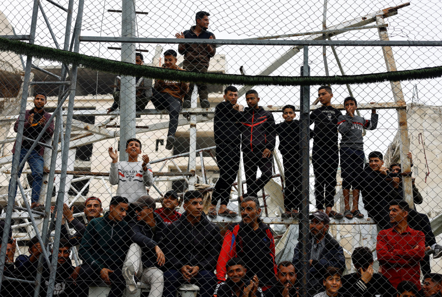 Το ποδόσφαιρο επέστρεψε στη Γάζα σε γήπεδο που θυμίζει σε όλους τις πληγές του πολέμου