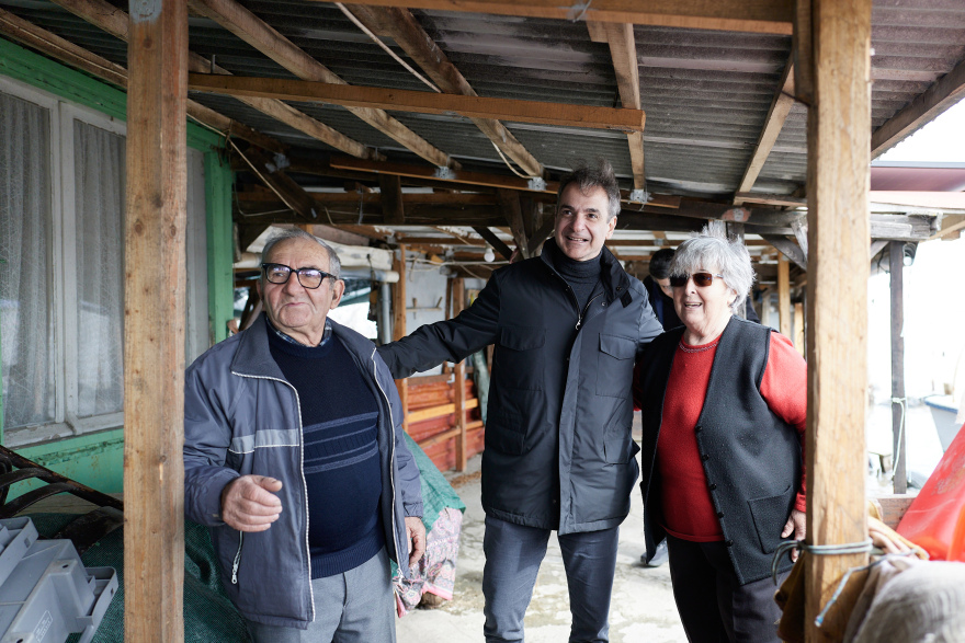 Η «κυρά του Δέλτα» του Έβρου έκανε το τραπέζι στον Μητσοτάκη με σαρακοστιανά, δείτε φωτογραφίες