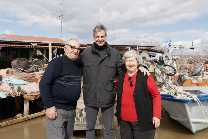 Η «κυρά του Δέλτα» του Έβρου έκανε το τραπέζι στον Μητσοτάκη με σαρακοστιανά, δείτε φωτογραφίες