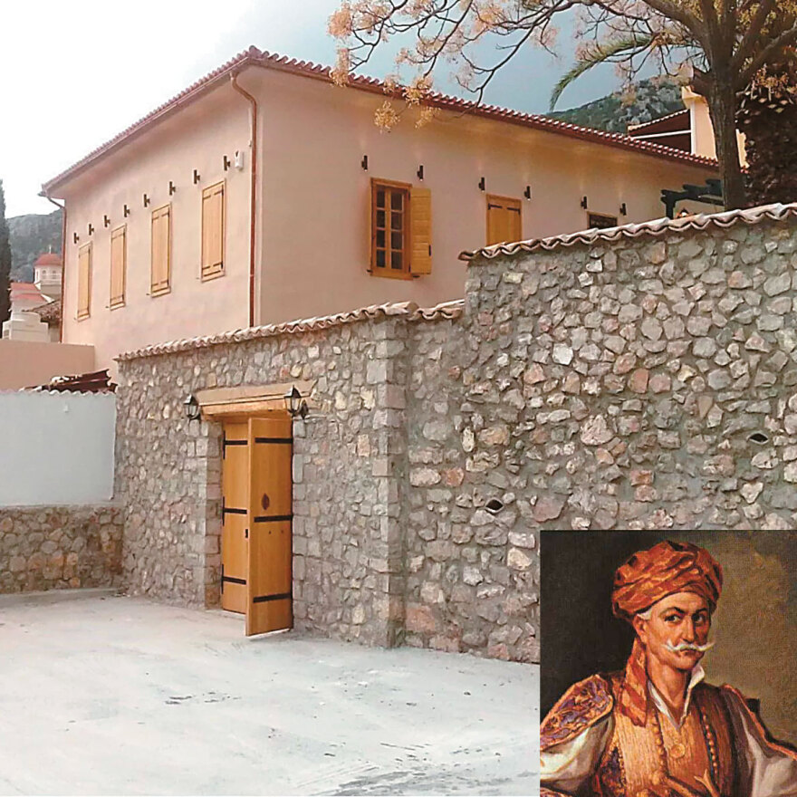 Από τον Κολοκοτρώνη μέχρι τον Μιαούλη: Πώς είναι σήμερα τα σπίτια όπου γεννήθηκαν 23 ήρωες της Επανάστασης του 1821 