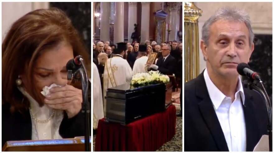 Στο νεκροταφείο Κηφισιάς, σε στενό κύκλο και υπό τους ήχους των αγαπημένων της τραγουδιών, έπεσε η αυλαία για τη Μαρινέλλα