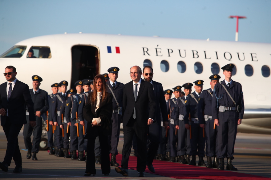 Η επίσκεψη Μακρόν στην Αθήνα μέσα από φωτογραφίες: Από την Ρωμαϊκή Αγορά στην φρεγάτα «Κίμων»