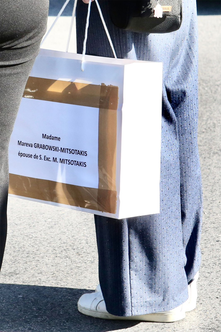 Στο σπίτι του Μητσοτάκη η Μπριζίτ Μακρόν, συναντήθηκε με τη Μαρέβα Γκραμπόφσκι
