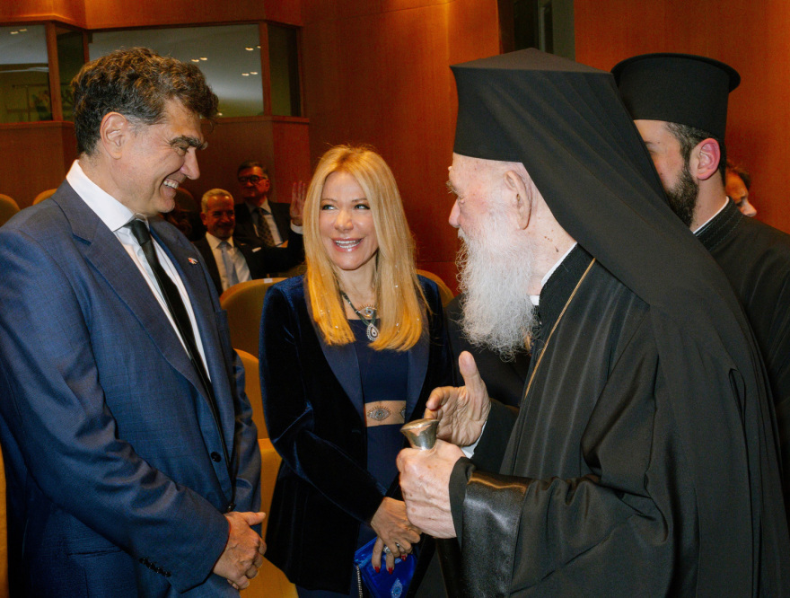 Ο πρίγκιπας Αλβέρτος του Μονακό στα εγκαίνια του Επίτιμου Προξενείου του Πριγκιπάτου στην Κηφισιά
