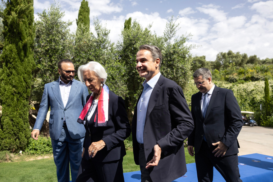Οι συναντήσεις Μητσοτάκη στο περιθώριο του Europe Gulf Forum στο Costa Navarino, δείτε φωτογραφίες