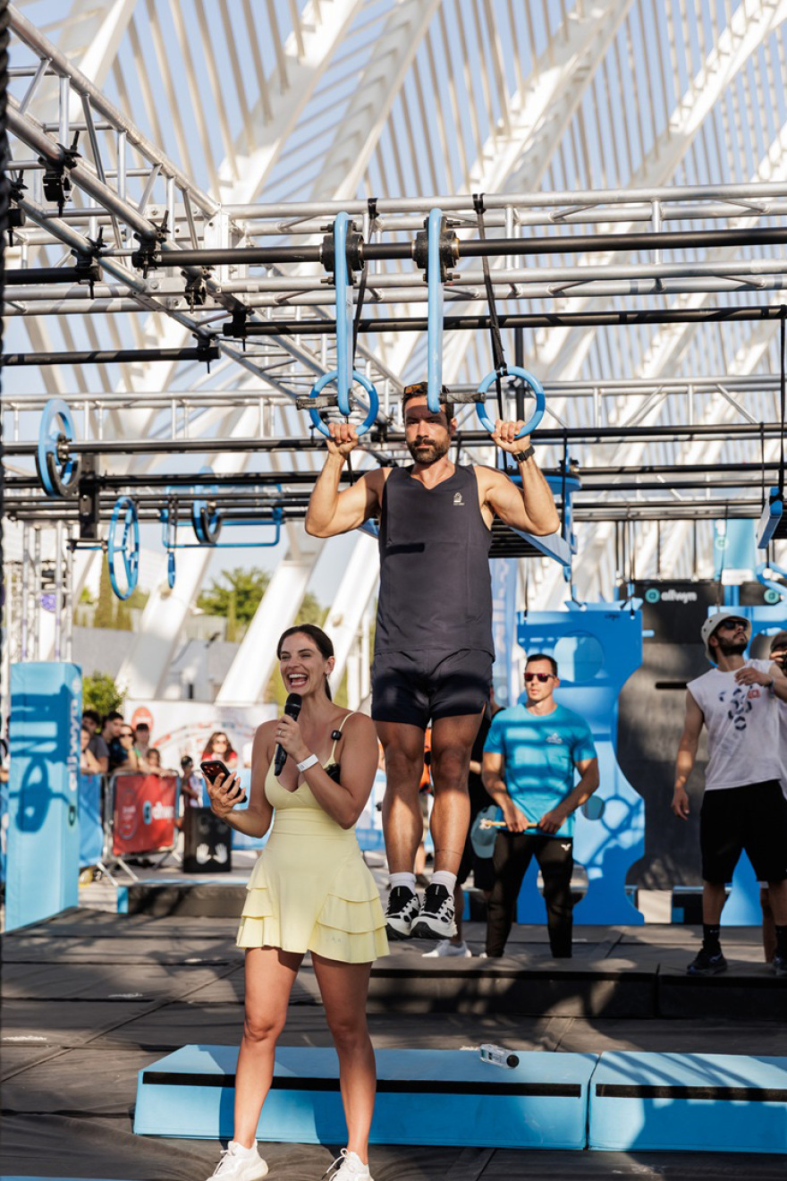 Από το ΟΑΚΑ στην … Ιαπωνία: Το Allwyn Fitness Challenge (Ninja Warrior) που απογείωσε το BeWell Festival