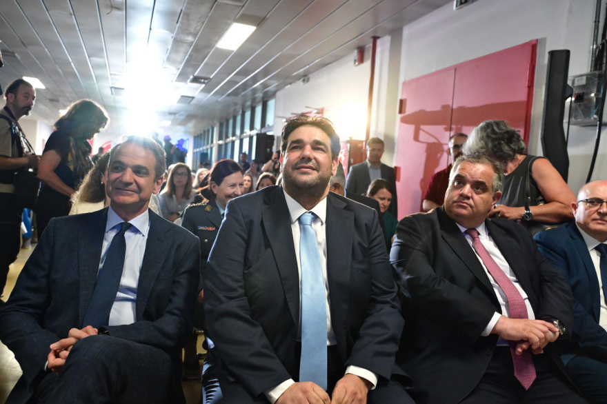 Παρών ο Κυριάκος Μητσοτάκης στα εγκαίνια του 1ου κέντρου υποδοχής πληγέντων ζώων από καταστροφές 