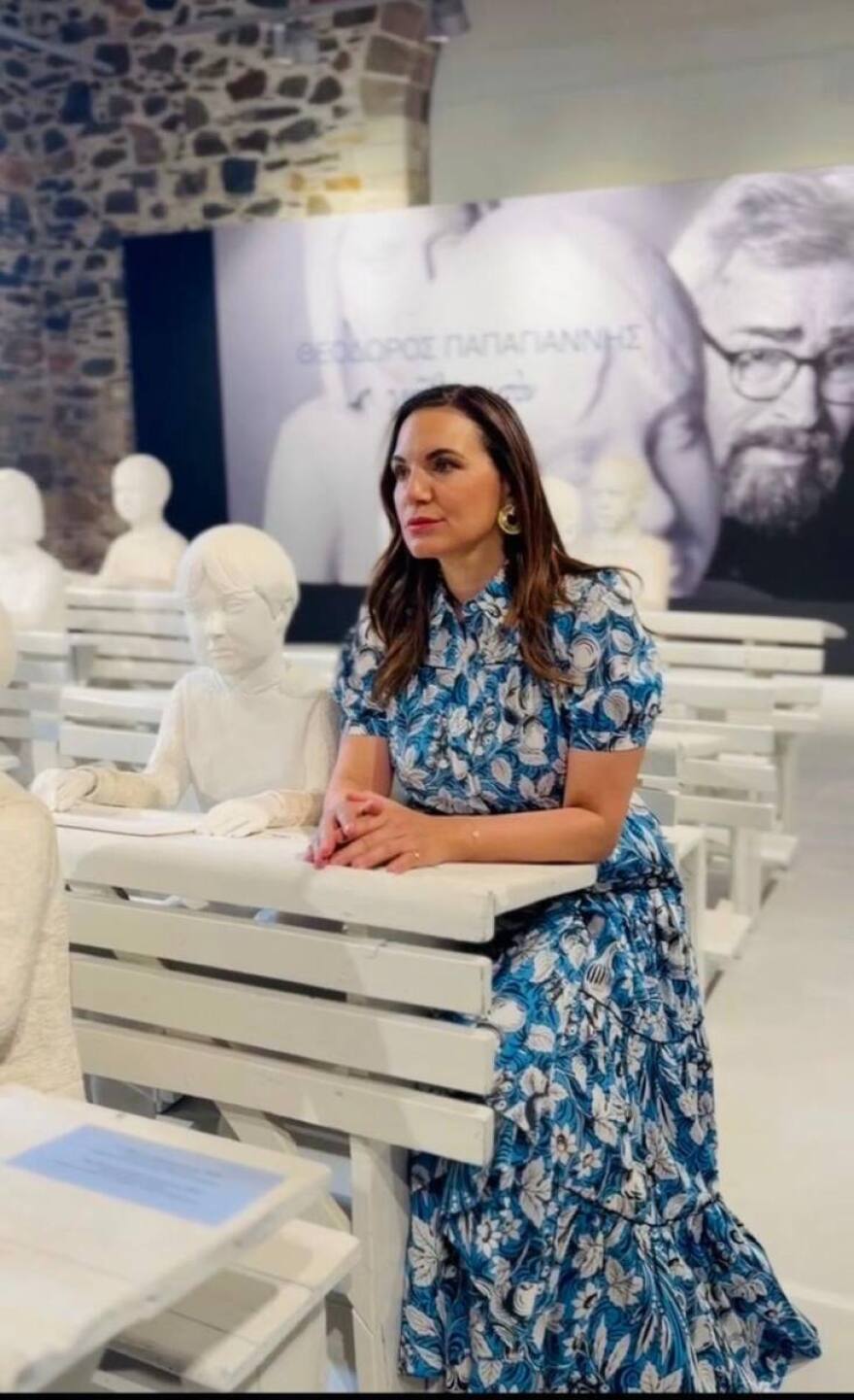 Θεόδωρος Παπαγιάννης: Εγκαινιάστηκε η έκθεση του γλύπτη στην Ερμούπολη της Σύρου