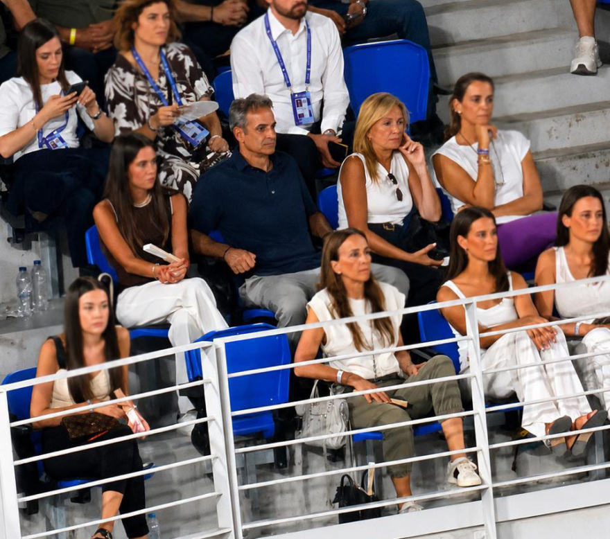 Τελικός WTA 250 Athens Open: Στο πλευρό της Σάκκαρη Κυριάκος και Μαρέβα Μητσοτάκη, οι επευφημίες του Κωνσταντίνου, βίντεο