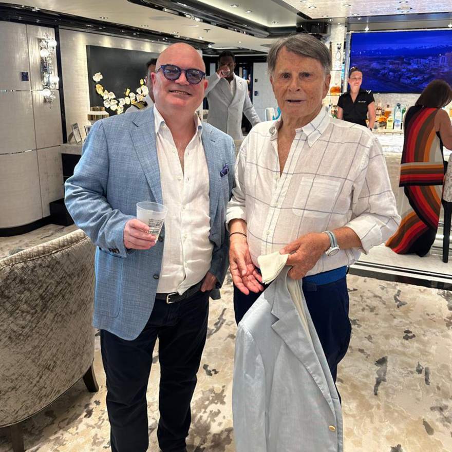 Στο mega yacht «Boardwalk» στην Κέρκυρα η δεξίωση για τα 250 χρόνια από την αμερικανική ανεξαρτησία - Δείτε φωτογραφίες και βίντεο