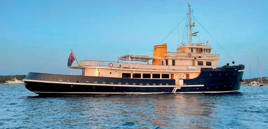 Super yachts με... παράσημα πολέμου: Τα στρατιωτικά πλοία που έγιναν πολυτελείς θαλαμηγοί 