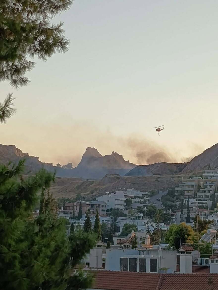 Φωτιά τώρα στο Ψυχικό, μεγάλη κινητοποίηση της πυροσβεστικής, δείτε βίντεο 